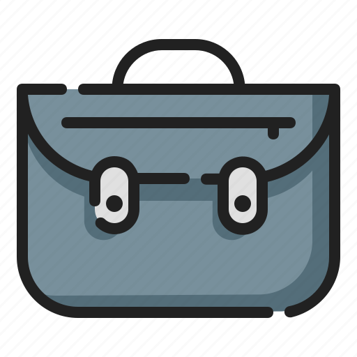 Bag, briefcase, case, education, portfolio, school, student icon - Download on Iconfinder