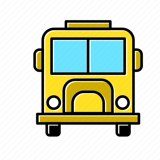 Bus, delivery, school, school bus, transport, transportation, travel icon - Download on Iconfinder