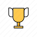 achievement, award, cup, medal, prize, trophy, winner