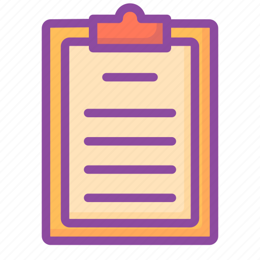Clipboard, document, paper, file icon - Download on Iconfinder