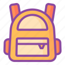 school, bag, education, student