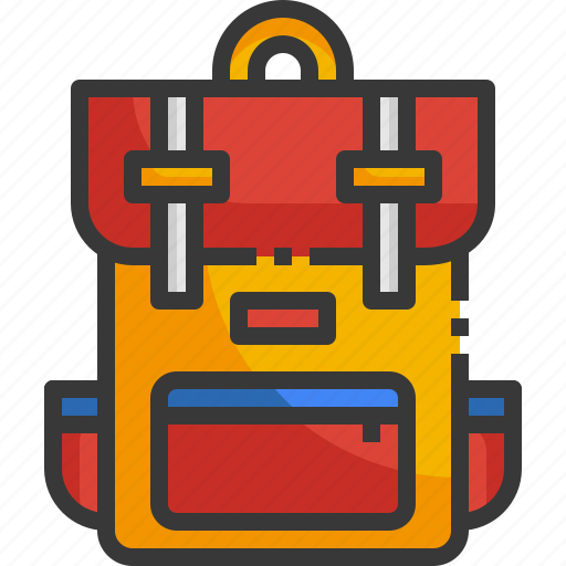 Backpack, school, bag, education icon - Download on Iconfinder