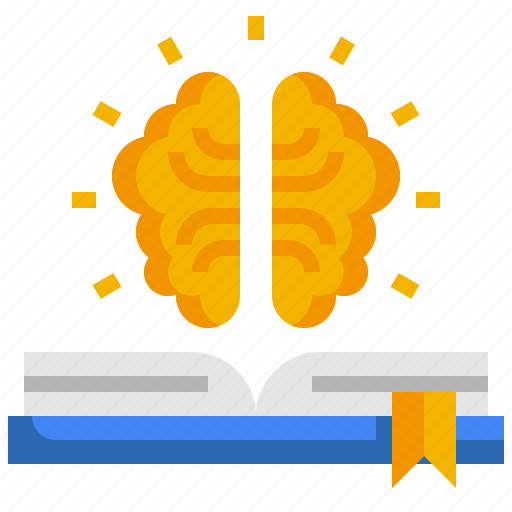 Knowledge, brain, book, idea, education, learning, thinking icon - Download on Iconfinder
