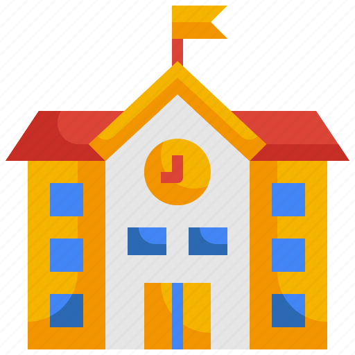 School, college, education, campus, buildings, high icon - Download on Iconfinder