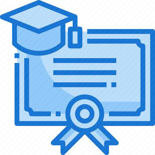Diploma, certificate, quality, award, education, mortarboard, graduation icon - Download on Iconfinder