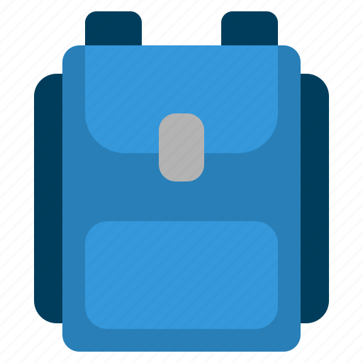 Backpack, bag, briefcase, education, school, student, suitcase icon - Download on Iconfinder