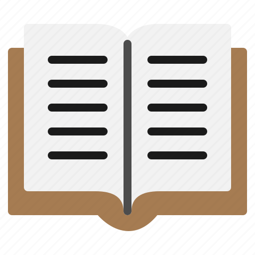 Book, knowledge, learning, library, open, reading, school icon - Download on Iconfinder