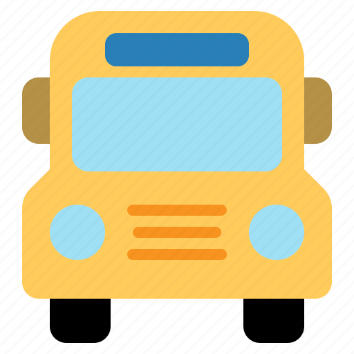 Bus, shool, student, transport, transportation, travel, vehicle icon - Download on Iconfinder