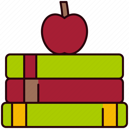 Knowledge, book, apple, intelligent, learn icon - Download on Iconfinder