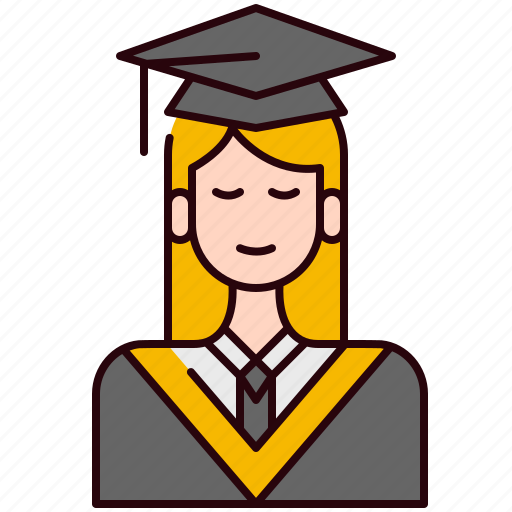 Student, degree, university, education, graduation icon - Download on Iconfinder