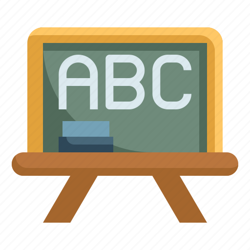 Blackboard, chalkboard, classroom, education, material, school icon - Download on Iconfinder