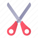 cut, cutting, edit tools, interface, scissors, tool