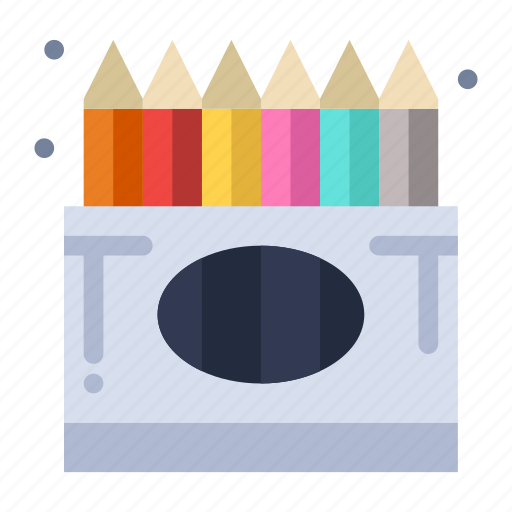 Back, color, crayon, drawing, education, school, to icon - Download on Iconfinder