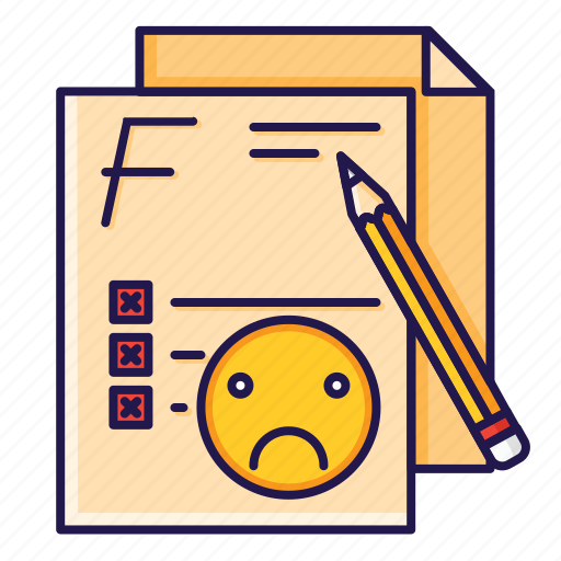 Result, education, school, student, back, book, stationary icon - Download on Iconfinder