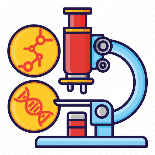 Microscope, education, school, student, back, book, stationary icon - Download on Iconfinder