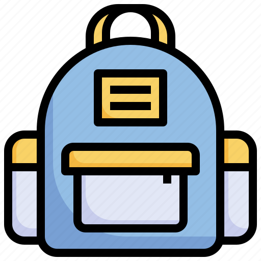 Bag, school, backpack, high icon - Download on Iconfinder