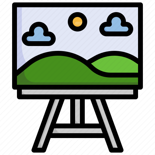 Paint, painting, brush, art, and, hobbies, free icon - Download on Iconfinder