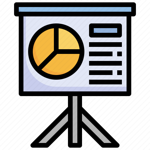 Presentation, statistics, business, and, finance, data, analytics icon - Download on Iconfinder