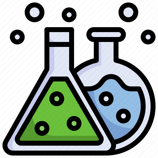 Science, chemistry, tools, and, utensils, flasks, chemical icon - Download on Iconfinder