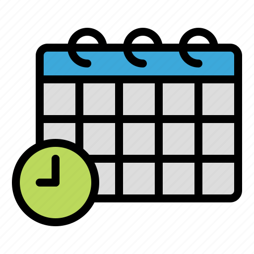 Calendar, date, school, timetable icon - Download on Iconfinder