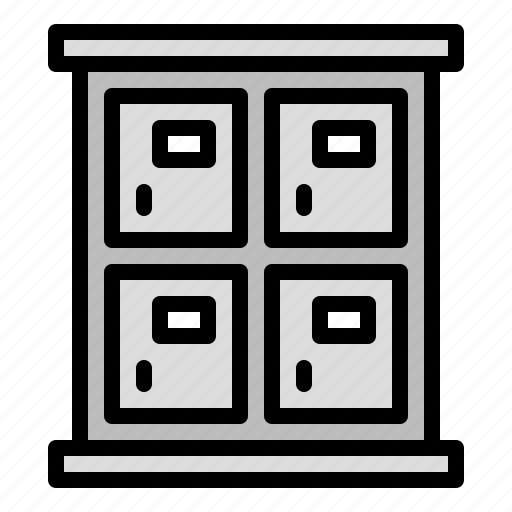 Lock, locker, protection, safe, school, security icon - Download on Iconfinder