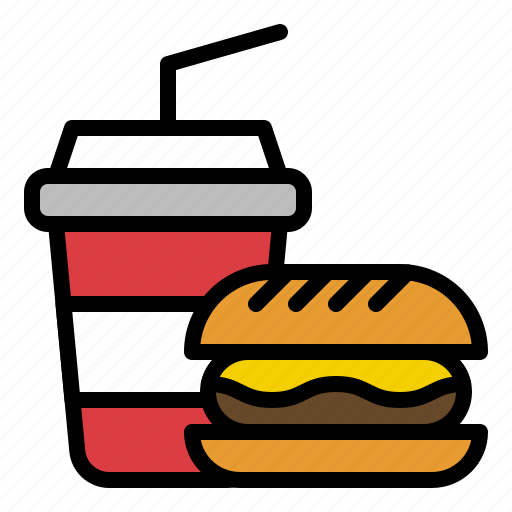 Beverage, fast food, hamburger, junk food, school icon - Download on Iconfinder