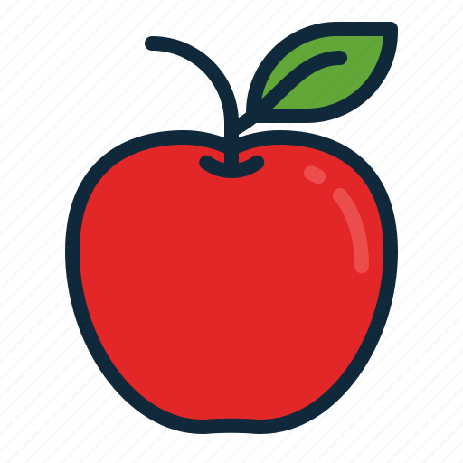 Apple, back to school, education, fresh, fruit, student, study icon - Download on Iconfinder