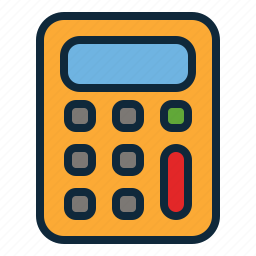 Back to school, calculate, calculator, education, mathematics, student, study icon - Download on Iconfinder