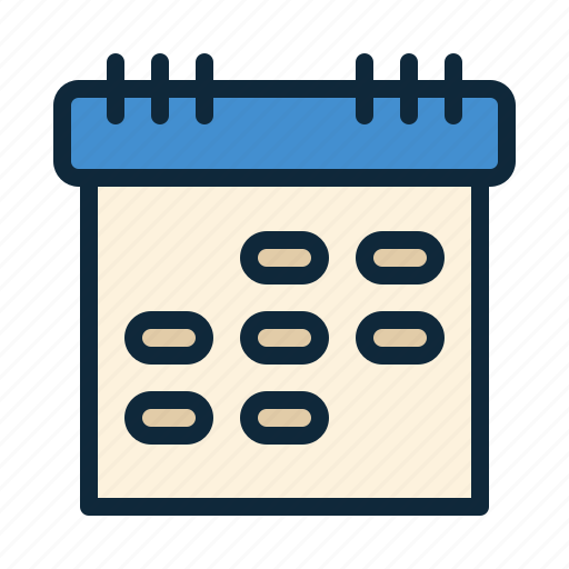 Back to school, calendar, date, education, schedule, student, study icon - Download on Iconfinder