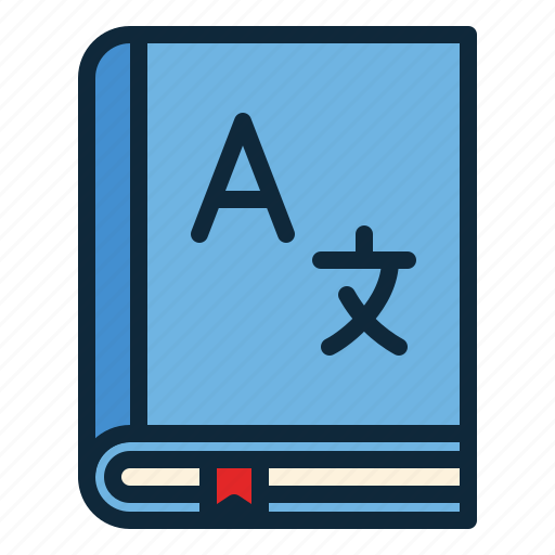 Back to school, book, dictionary, education, student, study, translate icon - Download on Iconfinder