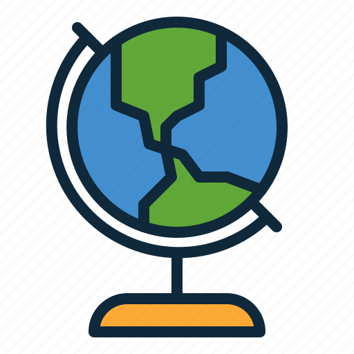 Back to school, earth, education, geography, globe, student, study icon - Download on Iconfinder