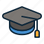 back to school, education, graduate cap, graduation, hat, student, study 
