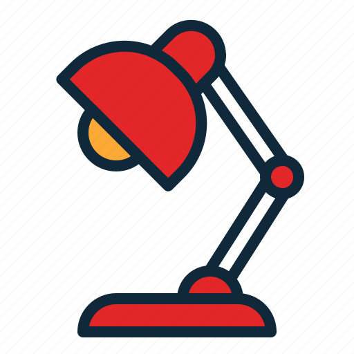 Back to school, desk lamp, education, furniture, light, student, study icon - Download on Iconfinder
