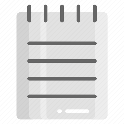 Notepad, notebook, note, book, document, paper, file icon - Download on Iconfinder