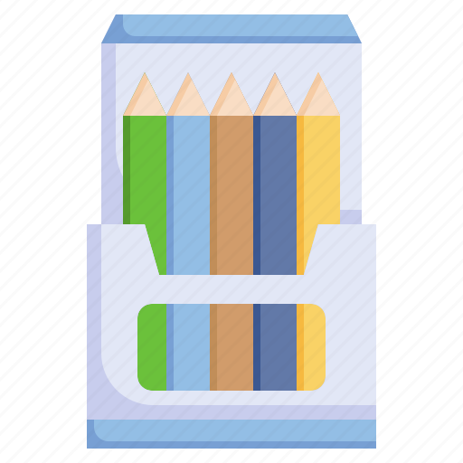 Colored, colors, pencils icon - Download on Iconfinder