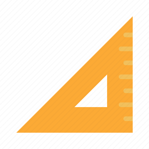 Angle ruler, back to school, education, geometry, student, study, triangle icon - Download on Iconfinder