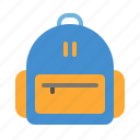 back to school, backpack, education, haversack, school bag, student, study
