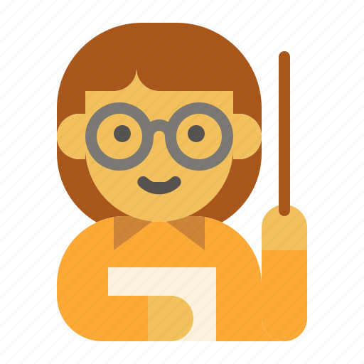 Back to school, education, female, student, study, teacher, teaching icon - Download on Iconfinder