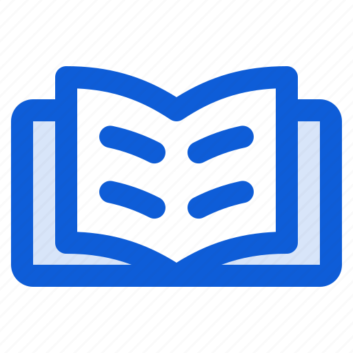 Book, open, education, read, school, library icon - Download on Iconfinder