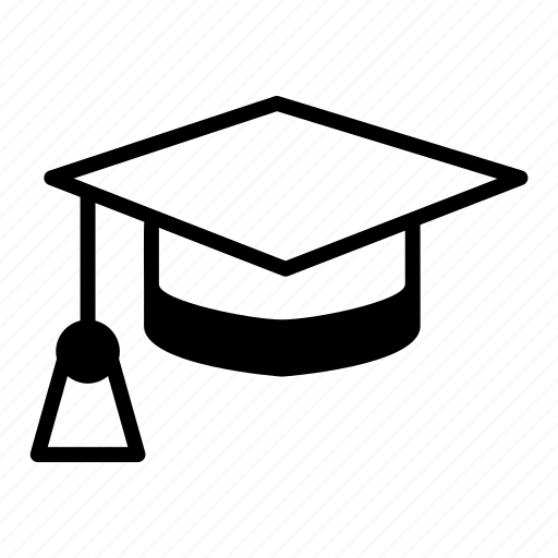 Graduation cap, education, bachelor, cap, graduation, scholarship icon - Download on Iconfinder