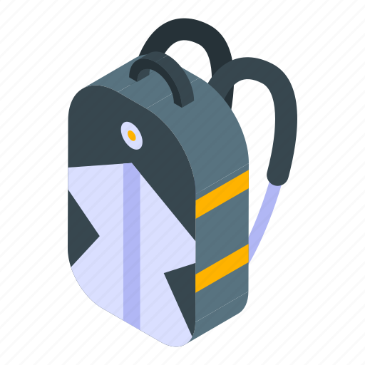 Backpack, business, cartoon, city, fashion, isometric, music icon - Download on Iconfinder