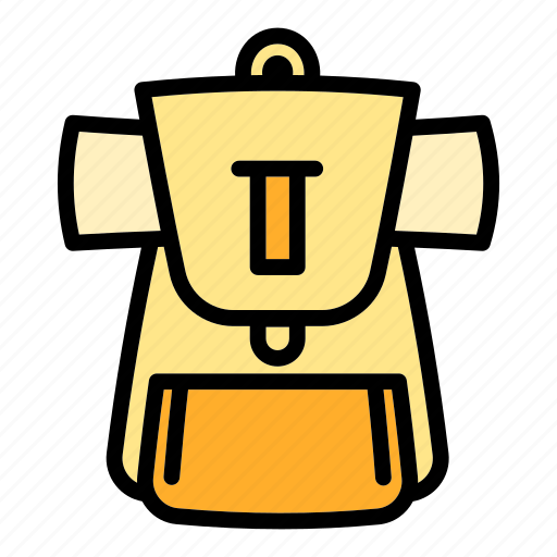 Backpack, fashion, retro, school, sport, tourist, vintage icon - Download on Iconfinder