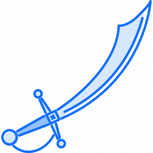 Bandit, crime, pirate, saber, seafaring, sword icon - Download on Iconfinder