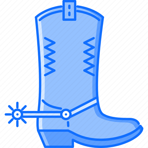 Bandit, boot, crime, spur, west, wild icon - Download on Iconfinder