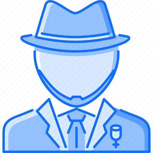 Bandit, costume, crime, hat, mafia, mafioso icon - Download on Iconfinder