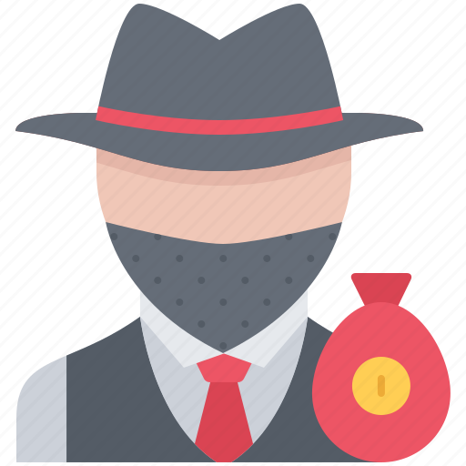 Bag, bandit, crime, money, west, wild icon - Download on Iconfinder