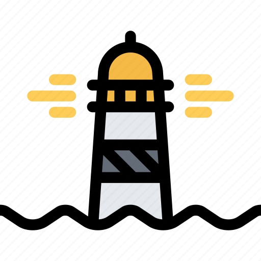 Bandits, lighthouse, pirate, pirates, sailing icon - Download on Iconfinder