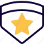 emblem, star, military, badges 