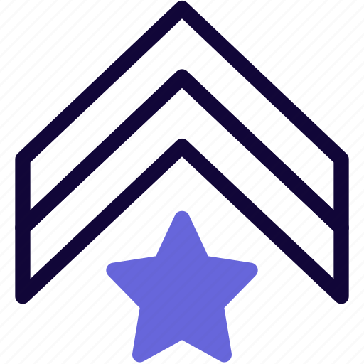 Military, rank, star, badges icon - Download on Iconfinder