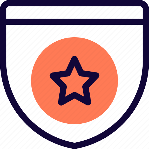 Star, medal, guard, badges icon - Download on Iconfinder